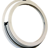 Ojo De Buey Accesorio En El Mismo Color Con acabado en gris
